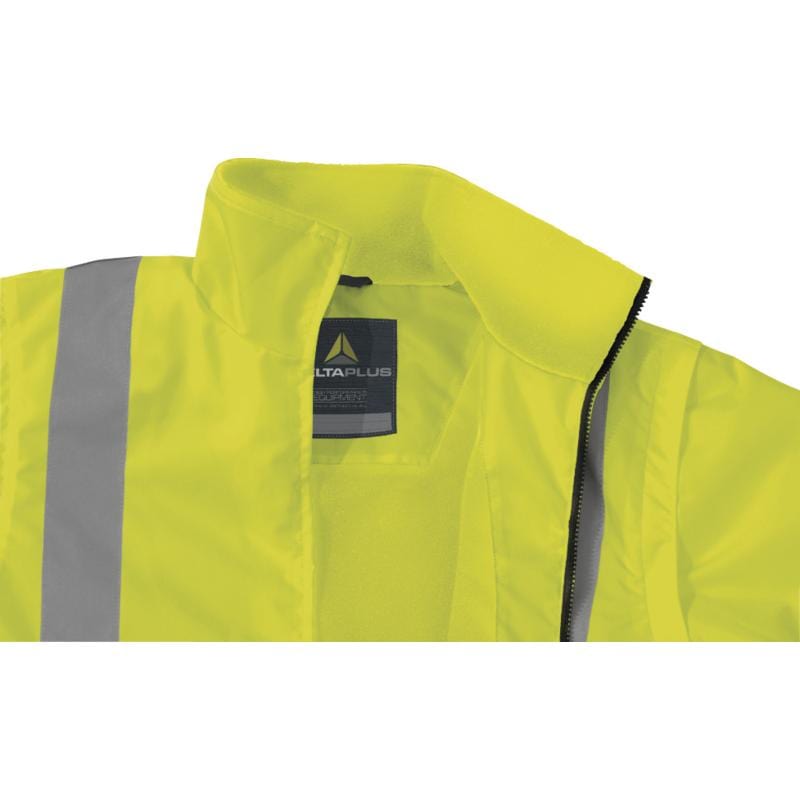 Delta Plus RENO Pu-Coating Oxford Polyester High Visibility Safety Jacket
