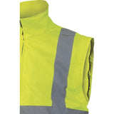 Delta Plus RENO Pu-Coating Oxford Polyester High Visibility Safety Jacket