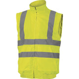 Delta Plus RENO Pu-Coating Oxford Polyester High Visibility Safety Jacket