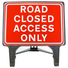 Road Closed Access Only 1050x750mm Q-Sign