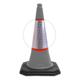 Replacement Traffic Cone Sleeves  Pack of 25 - 460mm, 500mm, 750mm & 1000mm