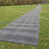 Safe Site Premium 1200mm x 800mm x 22mm 20kg Black Rubber with non-slip pedestrian surface on top Heavy-duty workplace safety anti-fatigue slip-resistant industrial waterproof durable oil and grease-resistant impact and shock-absorbing mat