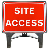 Site Access 1050x750mm Q-Sign