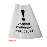 Replacement Danger Overhead Structure Cone Sleeve - 750mm & 1000mm