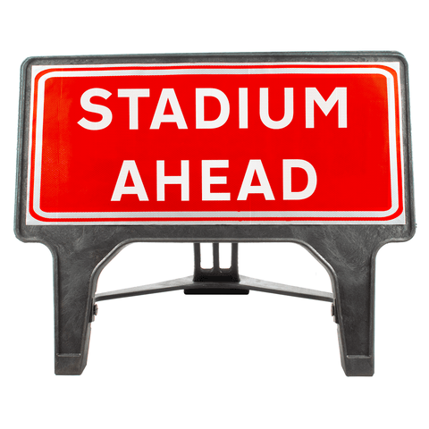 Stadium Ahead 1050x450mm Road Sign