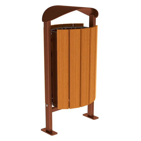 Street litter bin 50 litre capacity Silaos model Outdoor waste management solution Public area trash bin Municipal garbage can Anti-vandal container City street bin Steel waste receptacle Weather-resistant outdoor bin Lockable trash container High-capacity waste bin Durable garbage bin Hygienic litter container