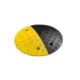 Circle Speed bumps for sale - Speed Bump 50mm half Yellow half Black.
