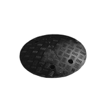 Speed bumps for sale. Circle Speed Bump 75mm in Black. Street Solutions