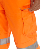 Beeseen Hi-Vis Everyday 'Rail Spec' Worker Trousers - Orange