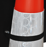 Road Ahead Closed 1050 x 750mm Hangman Sign (Double Cone)traffic-cone-road-mounted-signs-signage-warning-symbols-caution-directional-constuction-hazard-roadway-motorway-custom-roadwork-heavy-duty-reflective-caution-site-pedestrian-safety-plastic-portable-stackable-highway-uk