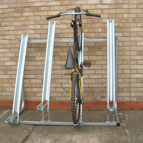 semi-vertical-cycle-stack-bike-stand-bicycle-storage-parking-rack-galvanised-stainless-steel-powder-coated-custom-RAL-durable-industrial-outdoor-sturdy-schools-highschool-college-university-public-spaces