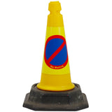 road traffic street safety no parking waiting cone cone yellow red 