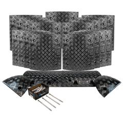 All Black Speed Bump Complete Kit 50mm - 10mph or 75mm - 5mph