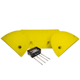 All Yellow Speed Bump Complete Kit 50mm - 10mph or 75mm - 5mph