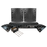 All Black Speed Bump Complete Kit 50mm - 10mph or 75mm - 5mph