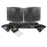 All Black Speed Bump Complete Kit 50mm - 10mph or 75mm - 5mph