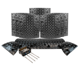 All Black Speed Bump Complete Kit 50mm - 10mph or 75mm - 5mph