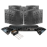 All Black Speed Bump Complete Kit 50mm - 10mph or 75mm - 5mph