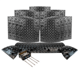 All Black Speed Bump Complete Kit 50mm - 10mph or 75mm - 5mph