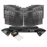 All Black Speed Bump Complete Kit 50mm - 10mph or 75mm - 5mph