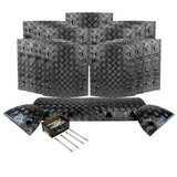 All Black Speed Bump Complete Kit 50mm - 10mph or 75mm - 5mph
