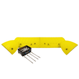 All Yellow Speed Bump Complete Kit 50mm - 10mph or 75mm - 5mph