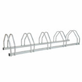 Steel traffic line bike rack parking outdoor commercial storage durable heavy-duty corrosion-resistant security