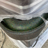 T-Shape Mortar Tub Forklift Mortar Tub 250 Litre Capacity Construction Tub Heavy-duty Cement Mixing Industrial Mortar Transport Hopper Cement Tub