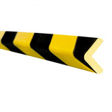 TRAFFIC-LINE Edge Protection Right-angle design 26 26 size Self-adhesive 5000mm length Yellow black colour Impact Visible warning Safety cushioning Easy installation
