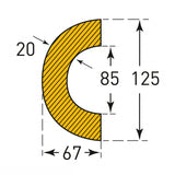 Pipe Impact Protection Foam - Curvature