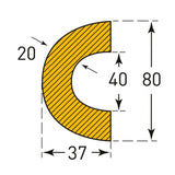 curvature-pipe-impact-foam-protection-profiles-high-visibility-warning-safety-cushioning-protection-injury-prevention-self-adhesive-magnetic-warehouse-industrial-forklift-padding-heavy-duty-durable-racking-machinery-vehicles-trolleys-columns-hospitals-labs-production-areas