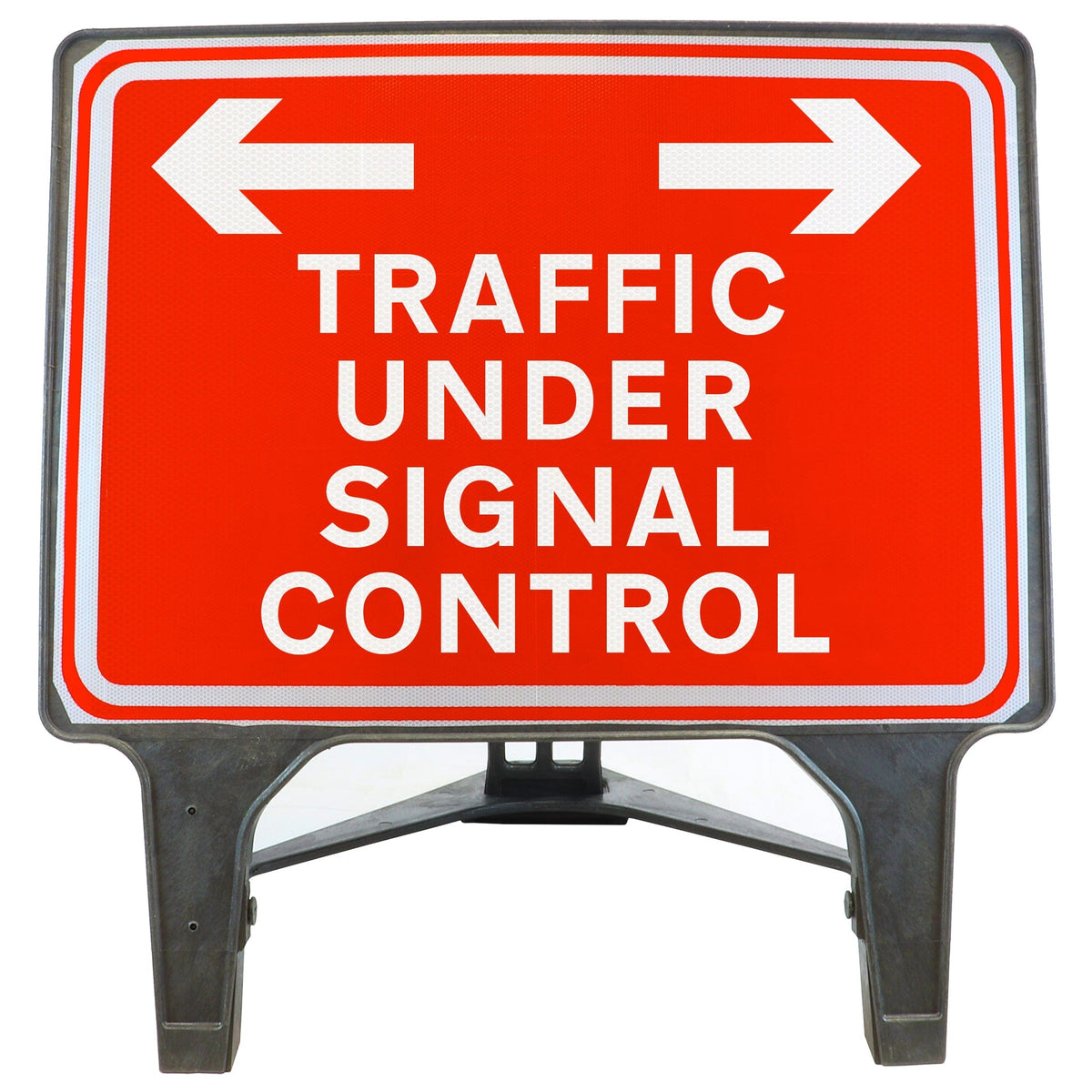 Traffic Under Signal Control 1050x750mm Q-Sign | SSUK