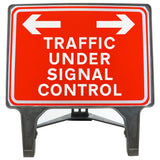 Traffic Under Signal Control 1050x750mm Q-Sign