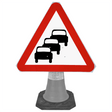 traffic-cone-road-mounted-signs-signage-warning-symbols-caution-directional-constuction-hazard-roadway-motorway-custom-roadwork-heavy-duty-reflective-caution-site-pedestrian-safety-plastic-portable-stackable-highway-uk