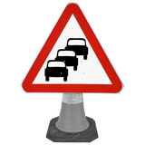 traffic-cone-road-mounted-signs-signage-warning-symbols-caution-directional-constuction-hazard-roadway-motorway-custom-roadwork-heavy-duty-reflective-caution-site-pedestrian-safety-plastic-portable-stackable-highway-uk
