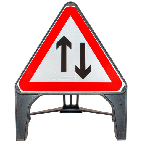 Two Way Traffic 750mm Q-Sign 521