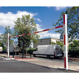 Universal Swivel Height Restrictor Limiters Control Device Overhead Restrictions Parking Garage Limit Loading Dock Control Drive-Through Car Park Industrial Commercial Low Clearance Warnings Warehouse Entrance Vehicle Loading Bay