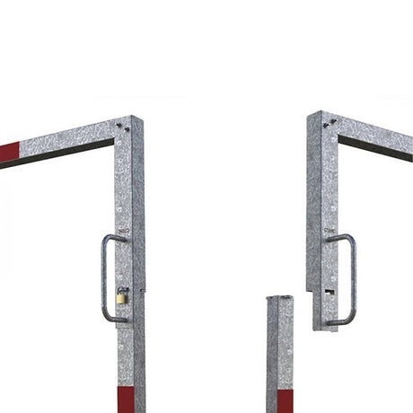 Universal-Swivel-Height-Restrictor-Limiters-Control-Device-Overhead-Restrictions-Parking-Garage-Limit-Loading-Dock-Control-Drive-Through-Car-Park-Industrial-Commercial-Low-Clearance-Warnings-Warehouse-Entrance-Vehicle-Loading-Bay