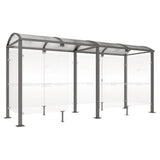 Voute Classic Smoking shelter Vaping shelter Outdoor smoking area Covered smoking area Solutions Design Furnishings Equipment Commercial Accessories Comfort Amenities Maintenance Safety