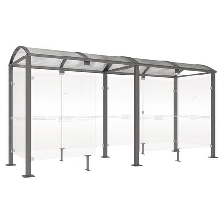 Voute Classic Smoking shelter Vaping shelter Outdoor smoking area Covered smoking area Solutions Design Furnishings Equipment Commercial Accessories Comfort Amenities Maintenance Safety