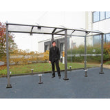 Voute Classic Smoking shelter Vaping shelter Outdoor smoking area Covered smoking area Solutions Design Furnishings Equipment Commercial Accessories Comfort Amenities Maintenance Safety
