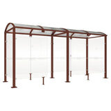 Voute Classic Smoking shelter Vaping shelter Outdoor smoking area Covered smoking area Solutions Design Furnishings Equipment Commercial Accessories Comfort Amenities Maintenance Safety