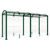 Voute Classic Smoking shelter Vaping shelter Outdoor smoking area Covered smoking area Solutions Design Furnishings Equipment Commercial Accessories Comfort Amenities Maintenance Safety