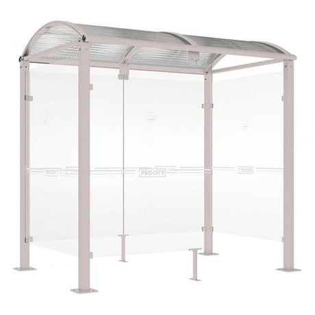 Voute Classic Smoking shelter Vaping shelter Outdoor smoking area Covered smoking area Solutions Design Furnishings Equipment Commercial Accessories Comfort Amenities Maintenance Safety