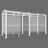 Voute Classic Smoking shelter Vaping shelter Outdoor smoking area Covered smoking area Solutions Design Furnishings Equipment Commercial Accessories Comfort Amenities Maintenance Safety