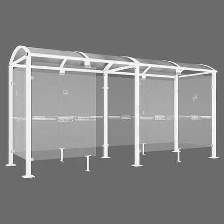 Voute Classic Smoking shelter Vaping shelter Outdoor smoking area Covered smoking area Solutions Design Furnishings Equipment Commercial Accessories Comfort Amenities Maintenance Safety