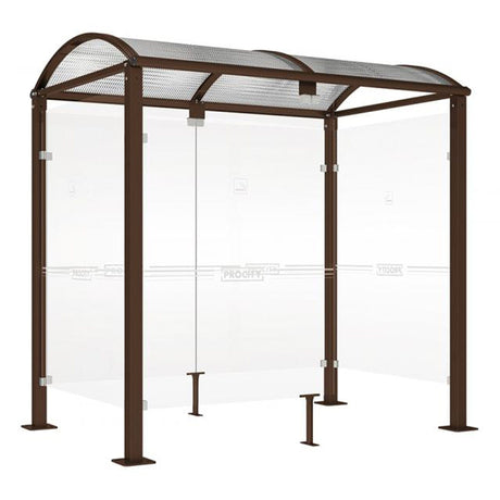 Voute Classic Smoking shelter Vaping shelter Outdoor smoking area Covered smoking area Solutions Design Furnishings Equipment Commercial Accessories Comfort Amenities Maintenance Safety