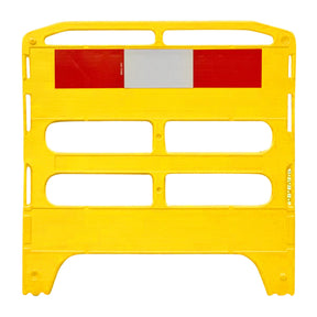 Yellow Utility Pedestrian Barrier