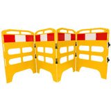 Yellow-utility-barrier_-safety-and-construction-work-zone-barrier_-caution-tape-and-protective-fencing-f-traffic-hazard-management-man-hole-roadworks-event-pedestrian