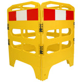 Yellow-utility-barrier_-safety-and-construction-work-zone-barrier_-caution-tape-and-protective-fencing-f-traffic-hazard-management-man-hole-roadworks-event-pedestrian